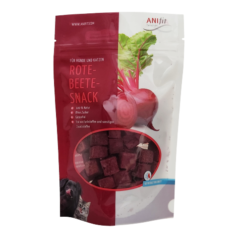 Hund Katze Hundefutter Snacks Rote-Beete-Snack 35g 1 Stück -1- Anifit